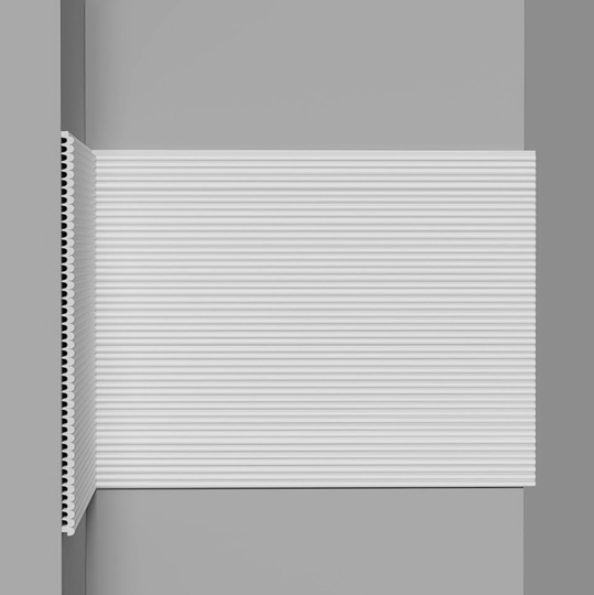 Декоративная 3D панель Decomaster Артпрофиль A311/8 под покраску