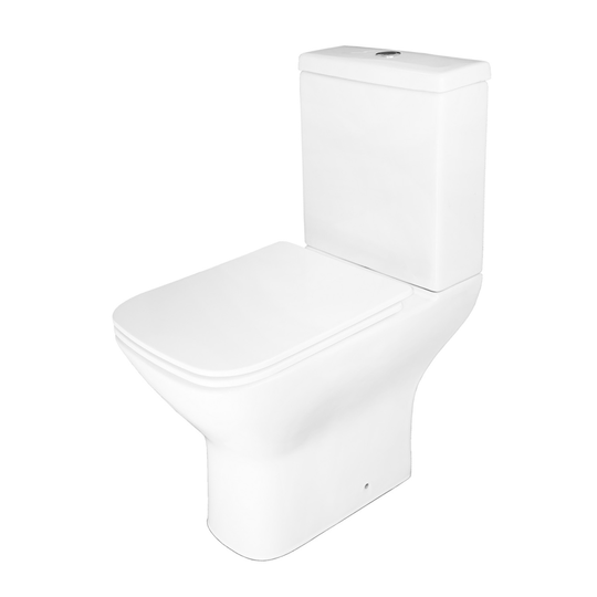 Унитаз-компакт безободковый Azario Iris AZ 8353 сиденье микролифт