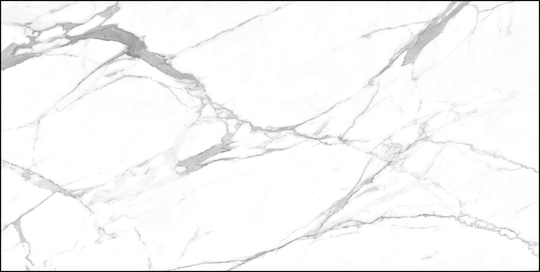 Керамогранит Ceradim Carrara Terrific Silver белый 60x120 см