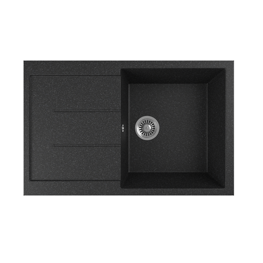 Кухонная мойка Domaci Бьелла M-GS14-BL черная