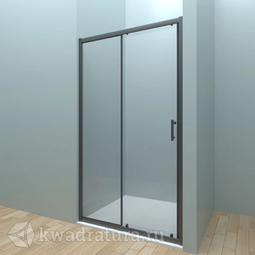 Душевая дверь Veconi VN-72 110x190 черный профиль