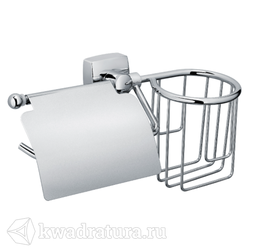 Держатель для туалетной бумаги Fixsen FX-61309+10 Kvadro