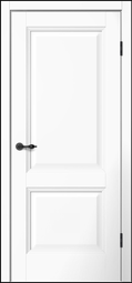 Межкомнатная дверь Flydoors Aura Mone М72 эмалит белый ДГ
