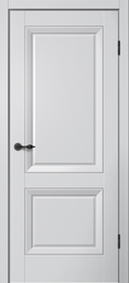 Межкомнатная дверь Flydoors Aura Mone М82 эмалит серебристый ДГ