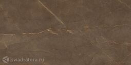 Керамогранит Laparet Armani Gold коричневый 60x120 см полированный