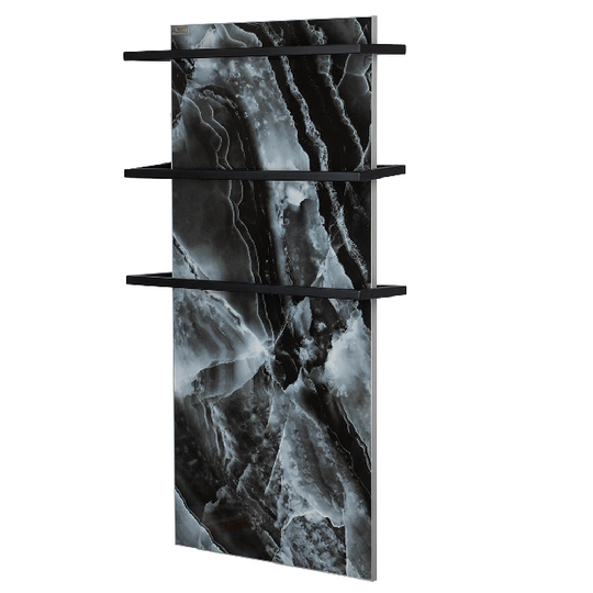 Полотенцесушитель электрический керамический Luxor Black Onyx 4 черный