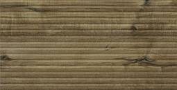 Настенная плитка Primavera Палисандр рельеф коричневый 30x60 см ректификат
