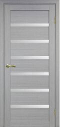 Уценка! Межкомнатная дверь OPorte Турин 507 Дуб серый (700х1960)