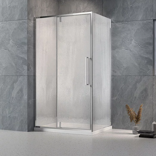 Душевой уголок Veconi RV-034R 100x100x195 стекло дождь
