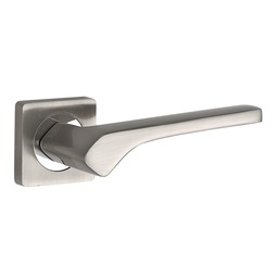 Дверная ручка Vettore R06.050 SN/CP сатин/хром