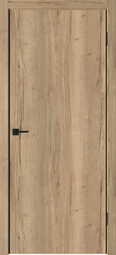 Межкомнатная дверь VFD Basic Texas Oak ДГ кромка ABS черная