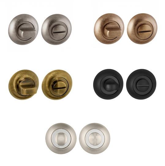 Завертка Punto BK6.R.ZR54 круглая в цвет ручки