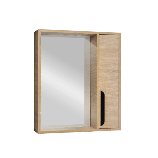 Зеркало-шкаф Viant Кельн 60 светлое дерево