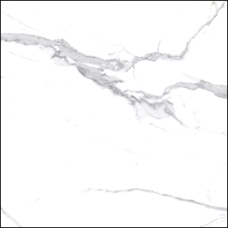 Керамогранит Ceradim Calacatta Splendid Silver белый полированный 60x60 см